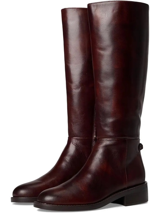 Sam Edelman Shoes - Sam Edelman Milla Wide Calf Knee High Dark Brown Boots- Size 10